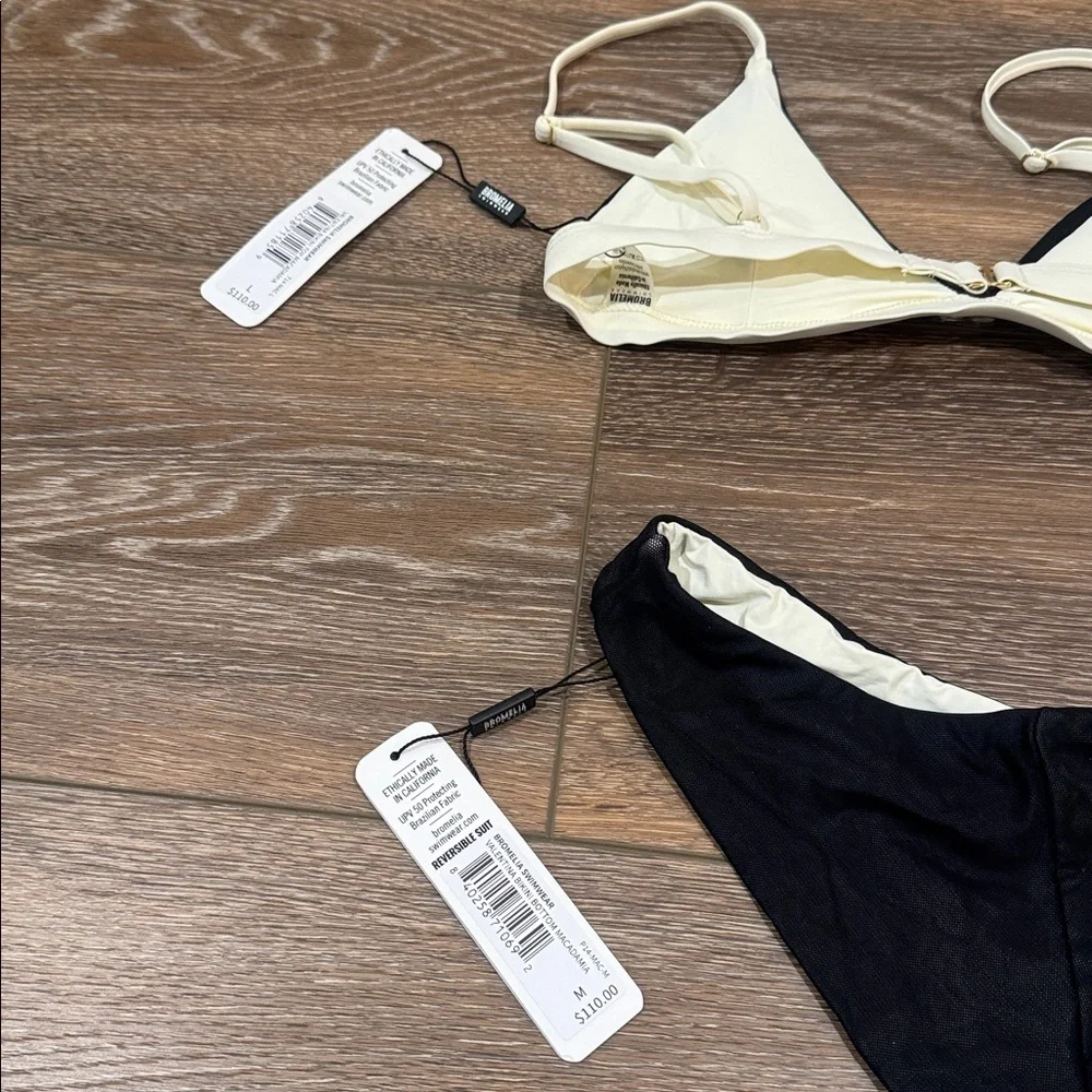 Bromella‎ Mesh Valentina Bikini Set Macadamia Size M/L